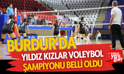 Burdur’da Yıldız Kızlar Voleybol İl Birinciliği Tamamlandı