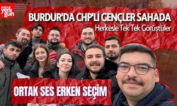 Burdur'da CHP'li Gençler Sahaya İndi