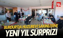 Burdur’da Huzurevi Sakinlerine Yeni Yıl Sürprizi