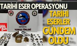 Tarihi Eser Operasyonu: 58 Sikke ve 8 Yüzük Ele Geçirildi