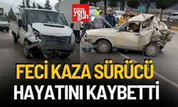 Komşuda Feci Kaza Sürücü Hayatını Kaybetti