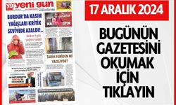 17 ARALIK 2024 SALI BURDUR YENİ GÜN GAZETESİ SAYFALARI