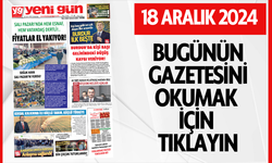 18 ARALIK 2024 ÇARŞAMBA BURDUR YENİ GÜN GAZETESİ SAYFALARI