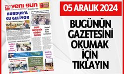 5 ARALIK 2024 PERŞEMBE BURDUR YENİ GÜN GAZETESİ SAYFALARI