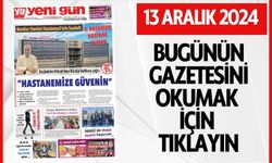 13 ARALIK 2024 CUMA BURDUR YENİ GÜN GAZETESİ SAYFALARI