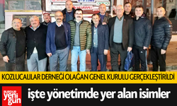 Kozlucalılar Derneği Olağan Genel Kurulu Gerçekleştirildi