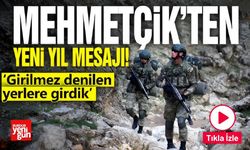 Mehmetçik'ten yeni yıl mesajı: Girilemez denilen yerlere girdik