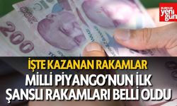 Milli Piyango'da 6 milyon ve 60 milyon liralık şanslı rakamlar belli oldu