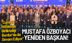 Ak Parti Burdur'da Mustafa Özboyacı Yeniden Başkan Seçildi