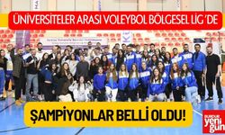 Voleybol Bölgesel Lig ’de Şampiyonlar Belli Oldu!