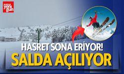 Hasret Sona Eriyor! Salda Kayak Merkezi Açılıyor