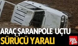 Otomobil Şarampole Uçtu: Sürücü Yaralı