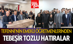 ‘Tefenni’nin Emekli Öğretmenlerinden Tebeşir Tozlu Hatıralar’