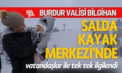 Burdur Valisi Bilgihan Salda Kayak Merkezi'nde