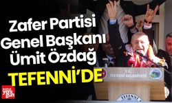 Zafer Partisi Genel Başkanı Ümit Özdağ Tefenni’de