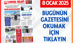 8 OCAK 2025 ÇARŞAMBA BURDUR YENİ GÜN GAZETESİ SAYFALARI