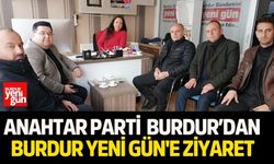 Anahtar Parti Burdur İl Teşkilatı’ndan Burdur Yeni Gün'e Ziyaret