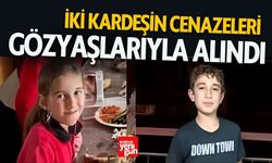 İki Kardeşin Cenazeleri Gözyaşlarıyla Alındı