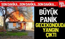 Büyük Panik: Gecekonduda Yangın Çıktı