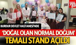 BDH'de Normal Doğum Bilgilendirme Standı Açıldı