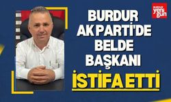 Burdur AK Parti'de Belde Başkanı İstifa Etti