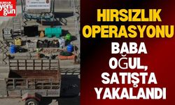 Çaldıkları Eşyaları Satarken Yakayı Ele Veren Baba-Oğul Tutuklandı