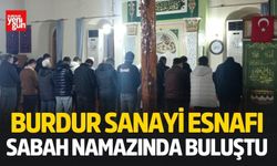 Burdur Esnafı Cuma Sabahı Buluşmasında Bir Arada