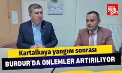 Kartalkaya yangını sonrası Burdur'da önlemler artırılıyor