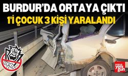 Burdur'da Feci Kaza! Tır ve Otomobil Çarpıştı