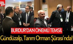 Burdur'dan Önemli Temsil: Ömer Faruk Gündüzalp, Tarım Orman Şûrası’nda!