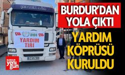 Burdur’dan Halep’e Yardım Tırı