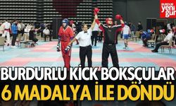 Burdurlu Kick Boksçular 6 Madalya İle Döndü