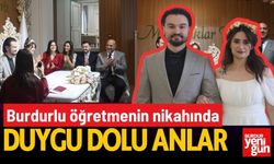 Burdurlu Öğretmenin Nikahında Duygu Dolu Anlar!