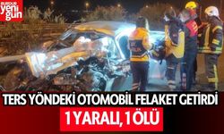 Ters Yönde İlerleyen Otomobil Felaketi Getirdi