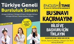 Burdur'da İngilizce Eğitimi İçin Büyük Fırsat! English Time'dan Bursluluk Sınavı!