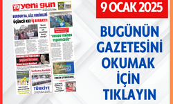 9 OCAK 2025 PERŞEMBE BURDUR YENİ GÜN GAZETESİ SAYFALARI