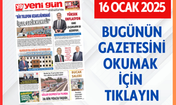 16 OCAK 2025 PERŞEMBE BURDUR YENİ GÜN GAZETESİ SAYFALARI