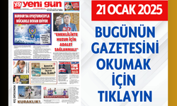 21 OCAK 2025 SALI -BURDUR YENİ GÜN GAZEESİ SAYFALARI