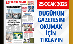 25 OCAK 2025 CUMARTESİ BURDUR YENİ GÜN GAZETESİ SAYFALARI