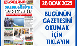 28 OCAK 2025 SALI BURDUR YENİ GÜN GAZETESİ SAYFALARI