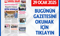 29 OCAK 2025 ÇARŞAMBA BURDUR YENİ GÜN GAZETESİ SAYFALARI