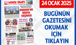 24 OCAK 2025 CUMA BURDUR YENİ GÜN GAZETESİ SAYFALARI