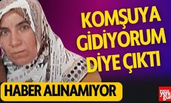 Komşuya Gidiyorum Diye Çıktı, Haber Alınamıyor