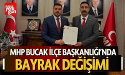 MHP Bucak İlçe Başkanlığı’nda Bayrak Değişimi