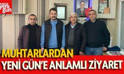 Muhtarlardan Yeni Gün Gazetesi’ne Anlamlı Ziyaret