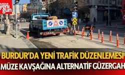 Burdur’da trafiği rahatlatacak yeni düzenleme