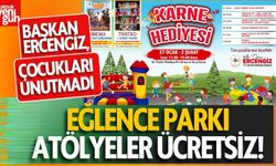 Başkan Ercengiz, Çocukları Unutmadı: Eğlence Parkı ve Atölyeler Ücretsiz!