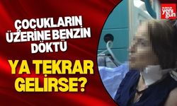 Çocukların Üzerine Benzin Döktü