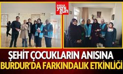 Burdur'da “Cennete Doğan Çocuklar” Anısına Anlamlı Etkinlik