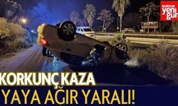 Korkunç Kaza: Yaya Ağır Yaralı!